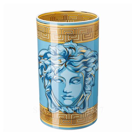 versace glass vase|versace vase medusa.